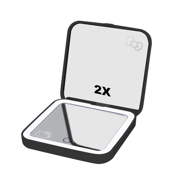 NEW Impressions Hello Kitty® Supercute Compact Mirror with Magnification - Picture 3 of 17